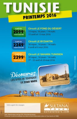 Tunisie - D&eacute;couvrez les sites de tournage de Star Wars